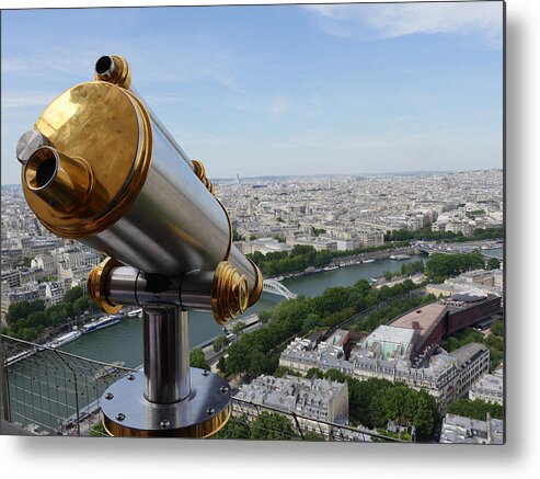 Richard Reeve Metal Print featuring the photograph View From The Tower by Richard Reeve