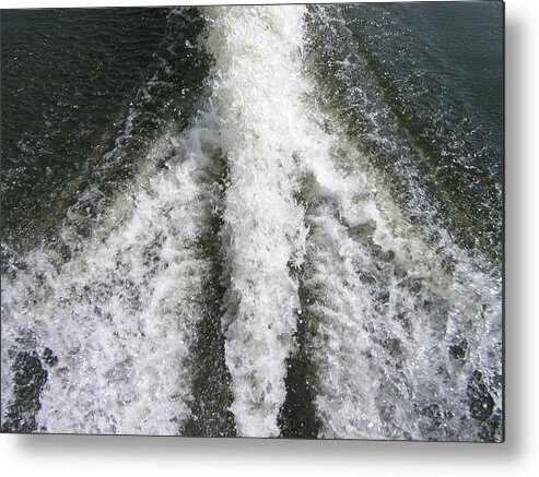  Metal Print featuring the photograph Wake by Heather E Harman
