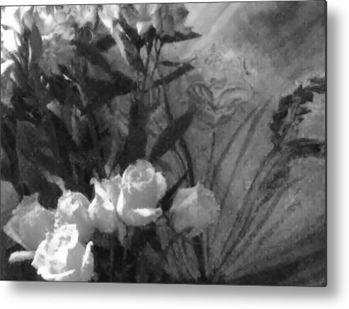 Roses Metal Print featuring the photograph Where You Are by Corinne Carroll