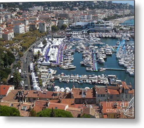 Cannes Metal Print featuring the photograph Cannes #2 by Aisha Isabelle