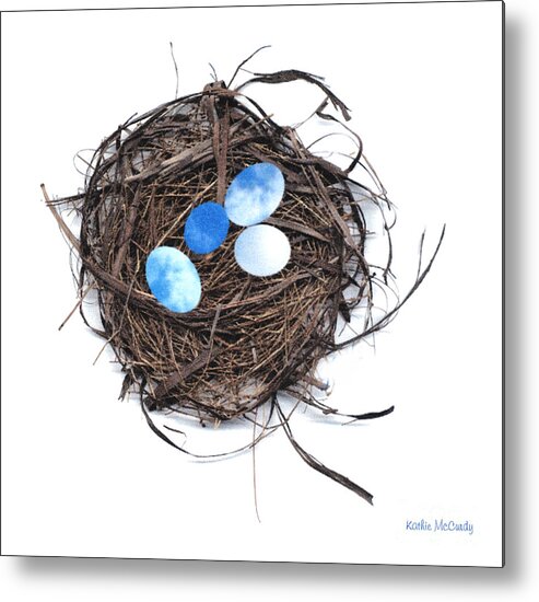 Nest Metal Print featuring the digital art Best Nest by Kathie McCurdy
