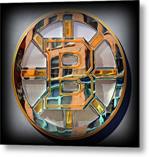Boston Bruins Metal Print featuring the photograph Boston Bruins by Stephen Stookey