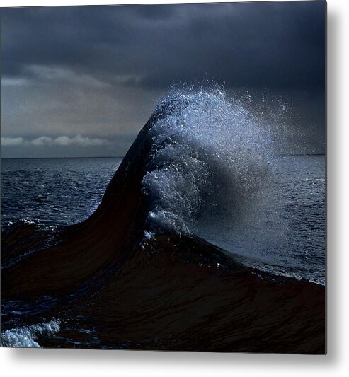 Surf Metal Print featuring the photograph Midnight Swim by Joe Schofield