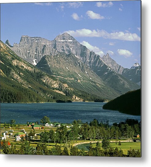 Canadian Rockies Metal Print featuring the photograph 1M3021-Mt. Cleveland by Ed Cooper Photography