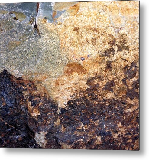 Rock Metal Print featuring the photograph Rockscape 2 by Linda Bailey