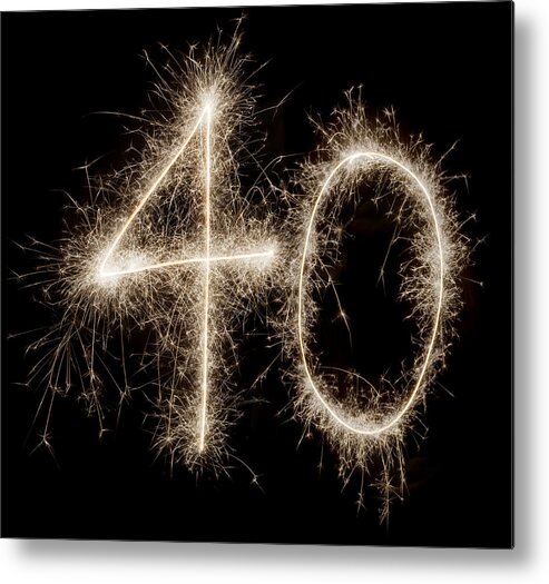 Event Metal Print featuring the photograph Sparkling celebration number 40 by Daniel Sambraus