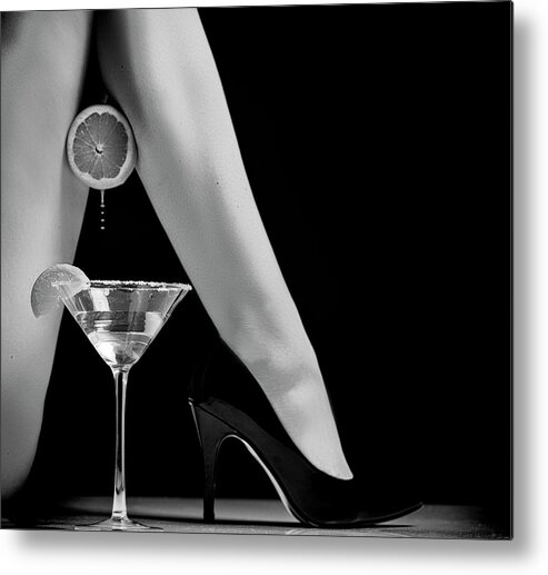 Legs Metal Print featuring the photograph Squeeze by Howard Ashton-jones