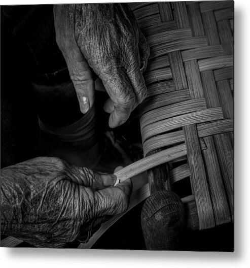 Blue Ridge Parkway Metal Print featuring the photograph With These Hands by Donald Brown