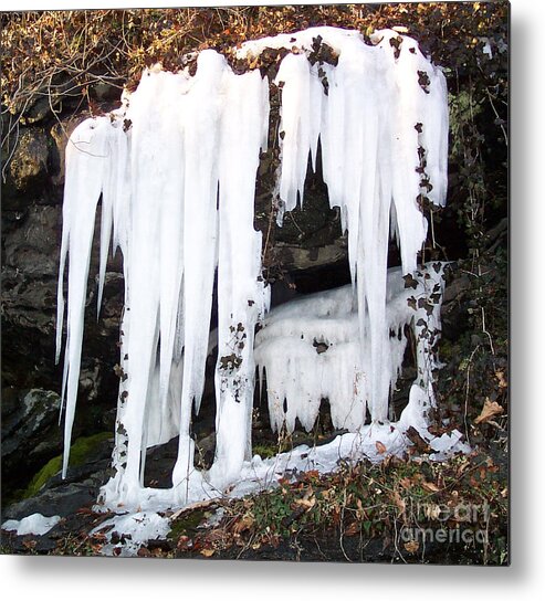  Metal Print featuring the photograph ICE by Gerald Kloss