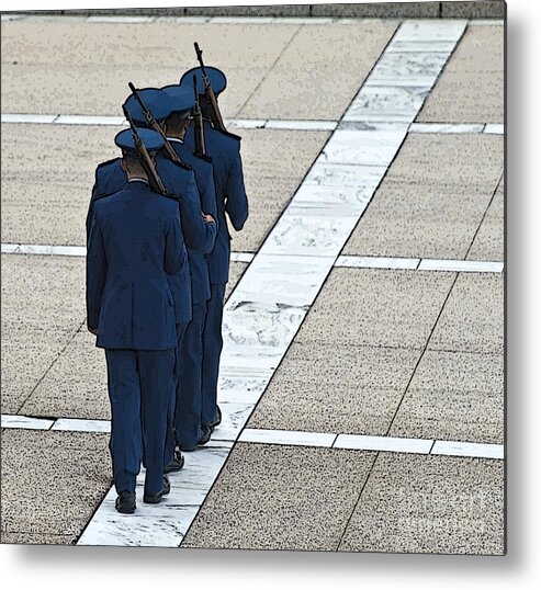 Usafa Metal Print featuring the photograph Tours - Art by Tim Mulina