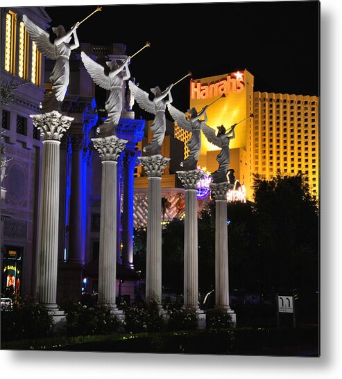 Las Vegas Metal Print featuring the photograph Las Vegas #7 by Ray Mathis