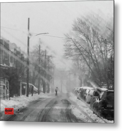  Metal Print featuring the photograph Fargo by Rennie RenWah