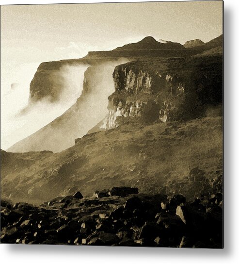 Africa Metal Print featuring the photograph Mist in Lesotho by Susie Rieple