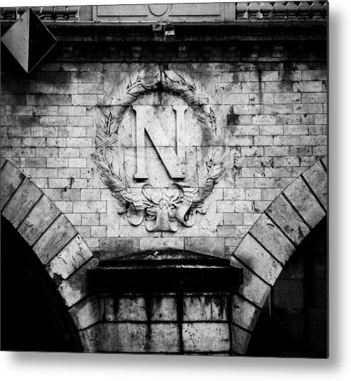 Paris Metal Print featuring the photograph N is for ... by Pamela Newcomb