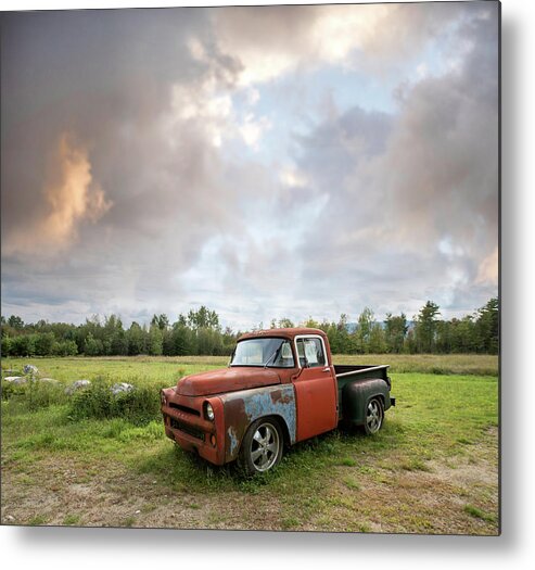 Truck Metal Print featuring the photograph Patchwork Truck by Lisa Bryant