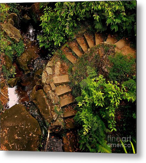 Penrith Metal Print featuring the photograph Steps leading up the Stairway to Heaven by Blair Stuart