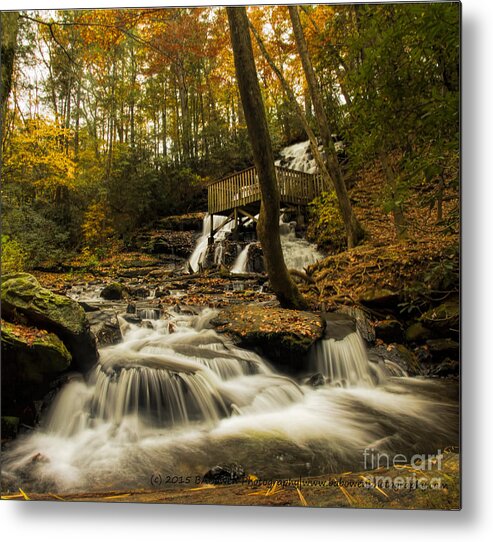 Trahlyta Falls Metal Print featuring the photograph Trahlyta Falls by Barbara Bowen
