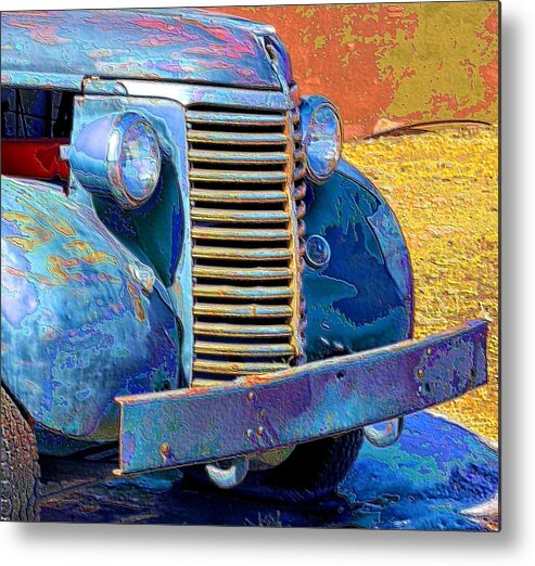  Truck Metal Print featuring the photograph Yurric Machine Works by Jacqui Binford-Bell