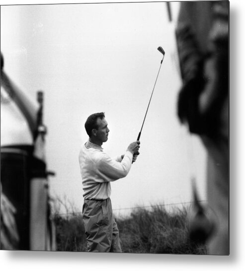Arnold Palmer Metal Print featuring the photograph Arnold Palmer by Evening Standard
