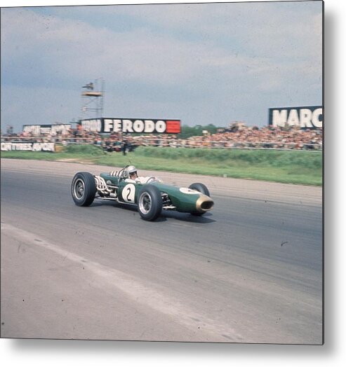 People Metal Print featuring the photograph Brabham Action by Ted West