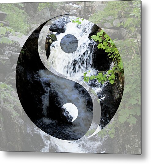 Yin Metal Print featuring the photograph Find Your Balance by Samantha Delory