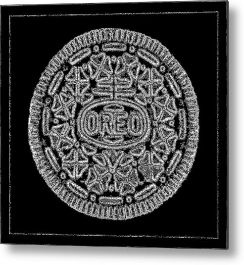 Oreo Metal Print featuring the photograph Oreo Redex Black 1 by Rob Hans