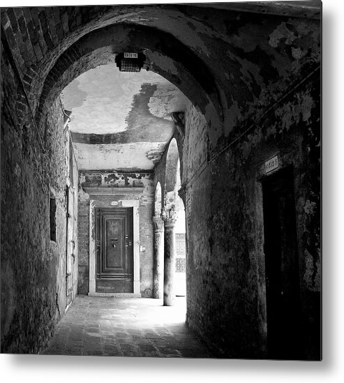 Venice Metal Print featuring the photograph Ancient portals by Eyes Of CC