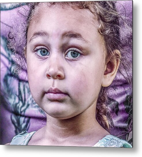 Ava Metal Print featuring the photograph Ava 2019 by WAZgriffin Digital