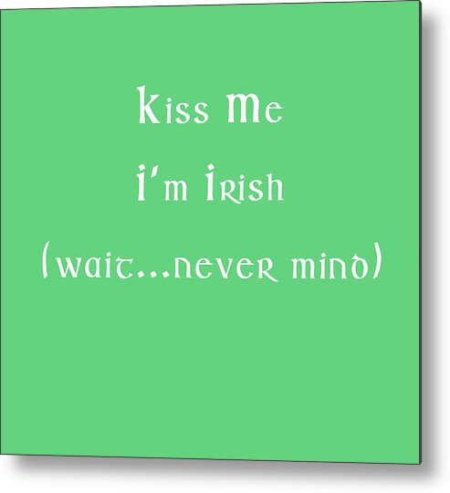  Metal Print featuring the photograph Kiss Me by Nunweiler Photography