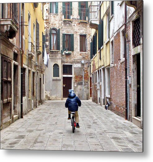 Childhood Metal Print featuring the photograph Venetian childhood by Eyes Of CC