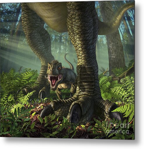 Error Trex' Poster, picture, metal print, paint by Raiyan Ariansyah