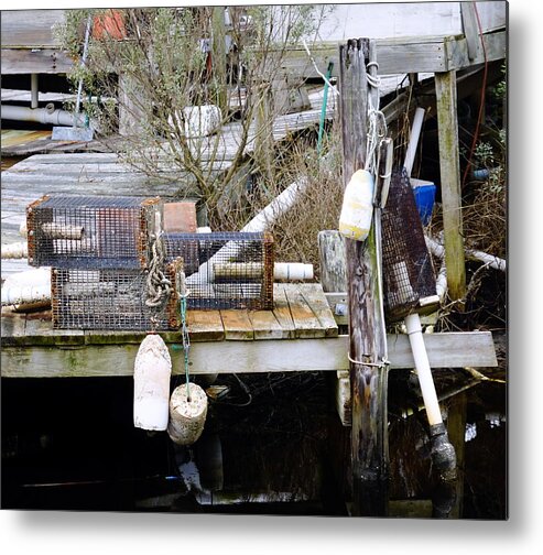 Obx Metal Print featuring the photograph A Crab Fishermans Still life by Rick Rosenshein