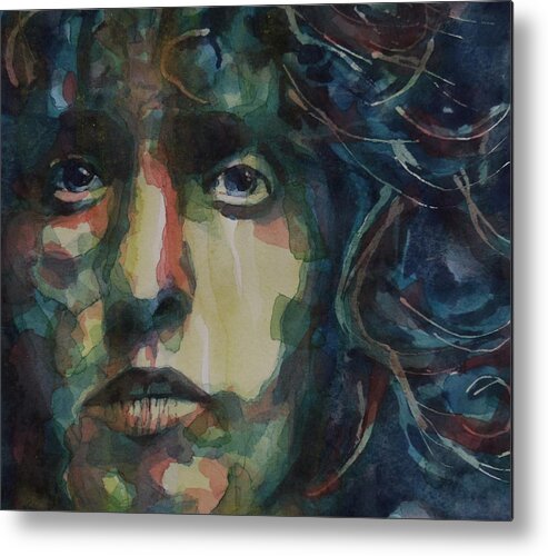 Roger Daltrey . The Who Metal Print featuring the painting Behind Blue Eyes by Paul Lovering