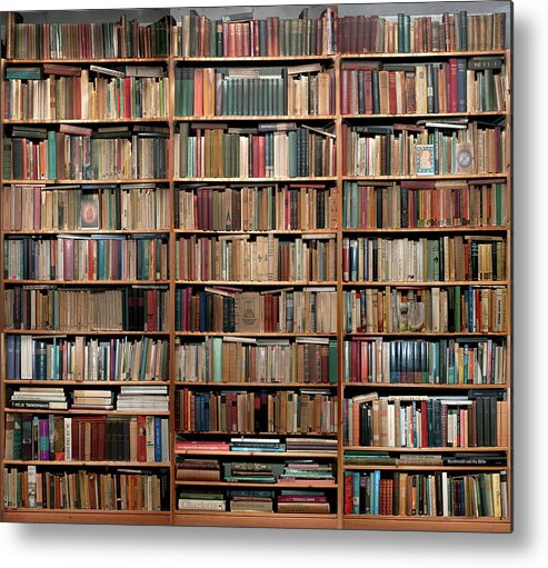 Netherlands Metal Print featuring the photograph Books by Image By Monique Van Der Lint