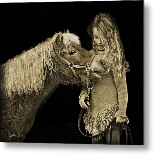 Flatlandsfoto Metal Print featuring the photograph Butterscotch by Joan Davis