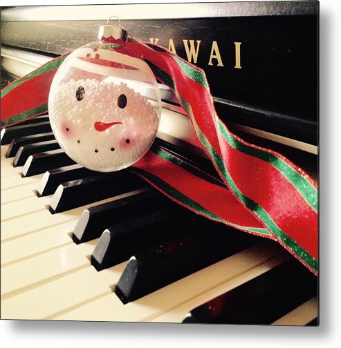 Christmas Metal Print featuring the photograph Christmas Smile by Joyce Kimble Smith