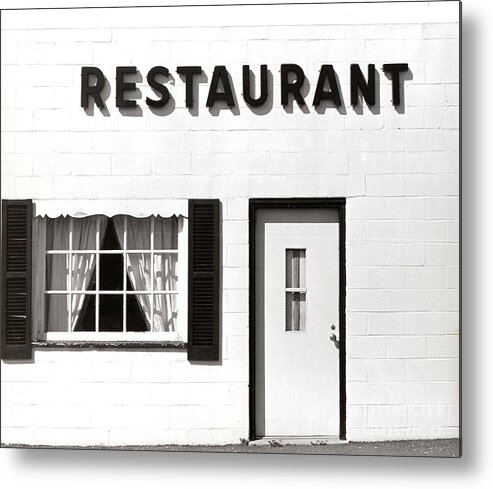 Restaurant Metal Print featuring the photograph Country Restaurant by Thomas Marchessault