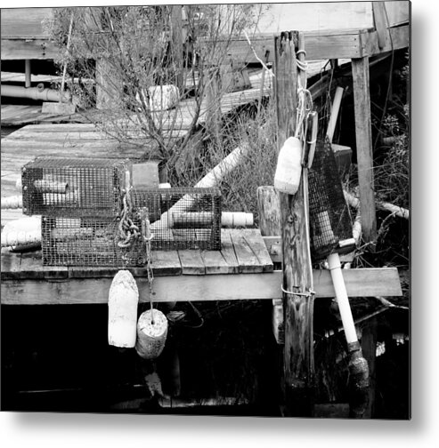 Obx Metal Print featuring the photograph Crab Fishermans Still Life by Rick Rosenshein