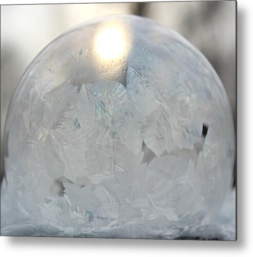 Cold Metal Print featuring the photograph Deep Freeze by Candice Trimble