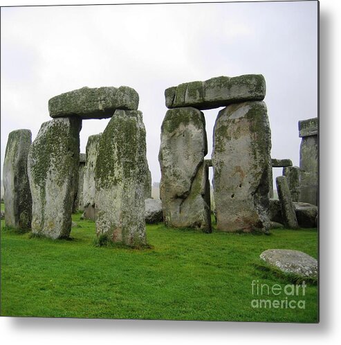 Stonehenge Metal Print featuring the photograph Life On The Rocks by Denise Railey