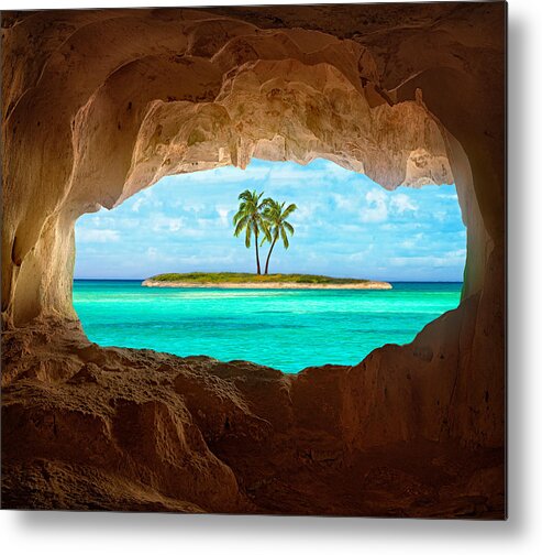Landscape Metal Print featuring the photograph Paradise by Matt Anderson