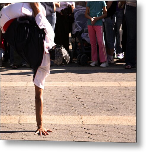 Breakdancer Metal Print featuring the photograph Break Dancer by David Harding