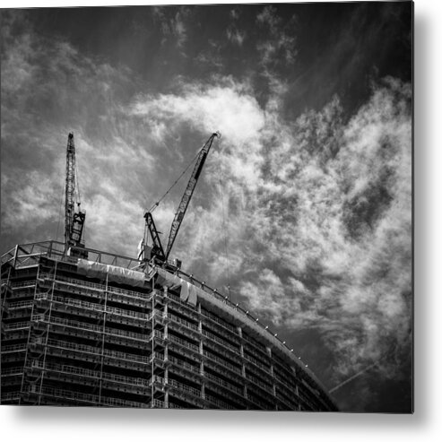 Lenny Carter Metal Print featuring the photograph New Buildings by Lenny Carter