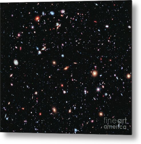Hubble Ultra Deep Field Metal Print featuring the photograph Hubble eXtreme Deep Field by Nasa