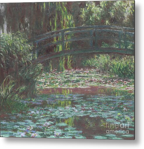 Monet Metal Print featuring the painting Water Lily Pond by Claude Monet
