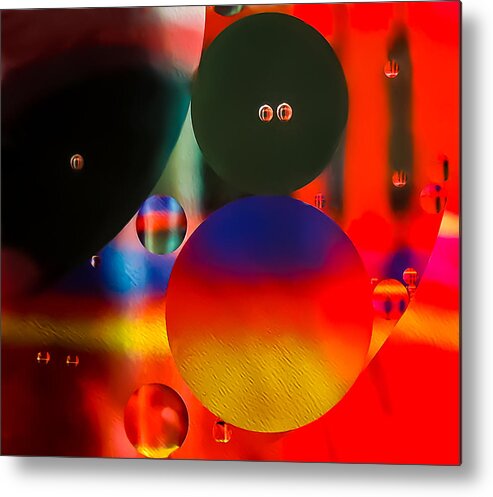 Abstract Metal Print featuring the photograph Abstract 2 by Robert Mitchell