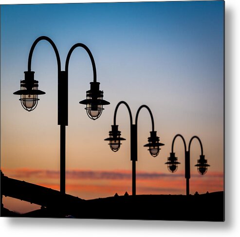 New York Metal Print featuring the photograph Boardwalk by David Downs