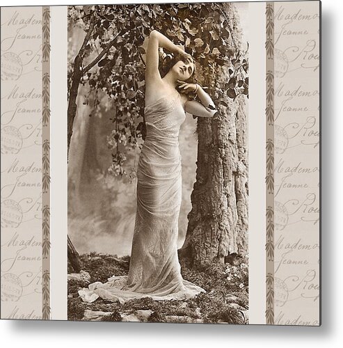 Vintage Metal Print featuring the photograph Dream Of The Night by Mary Morawska