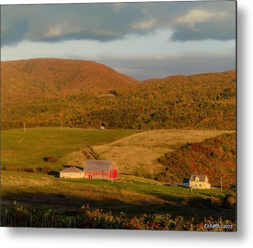 Nova Scotia Metal Print featuring the photograph Evening is Coming to Cheticamp II by Ken Morris