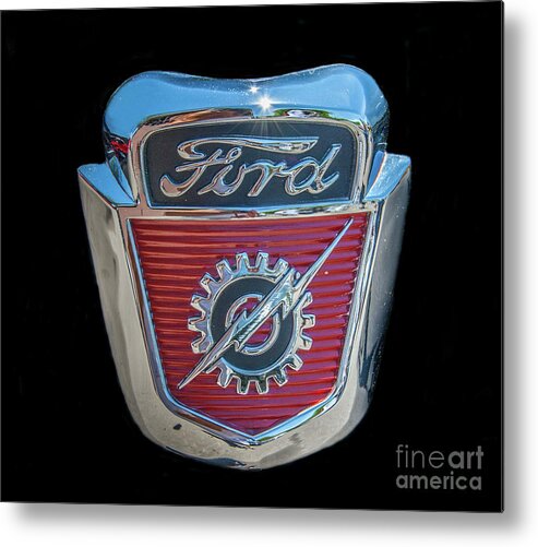 Ford Metal Print featuring the photograph Ford by Tony Baca
